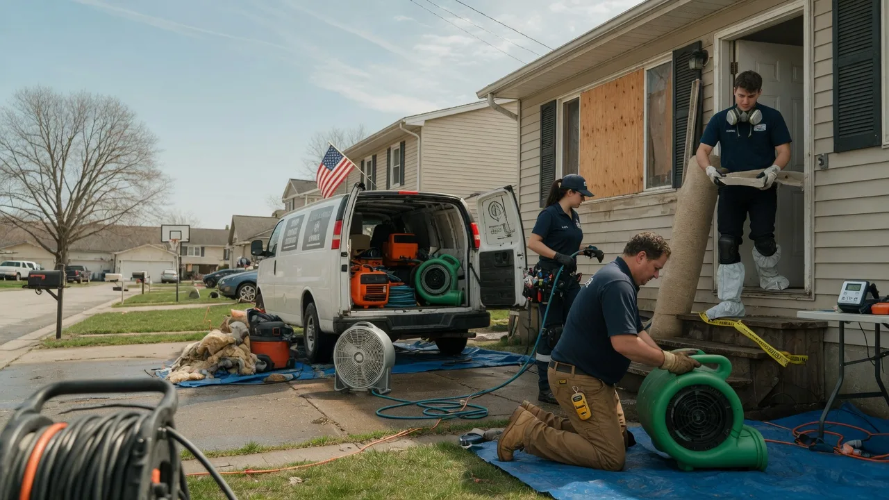 Water Damage Restoration in South Gardiner, ME near me